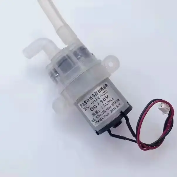 Selbstansaugende DC-18-V-Pumpe, DC-Pumpmotor mit kleiner Membran, Wasserspender für Teeservice, Mikro-Pumppumpe