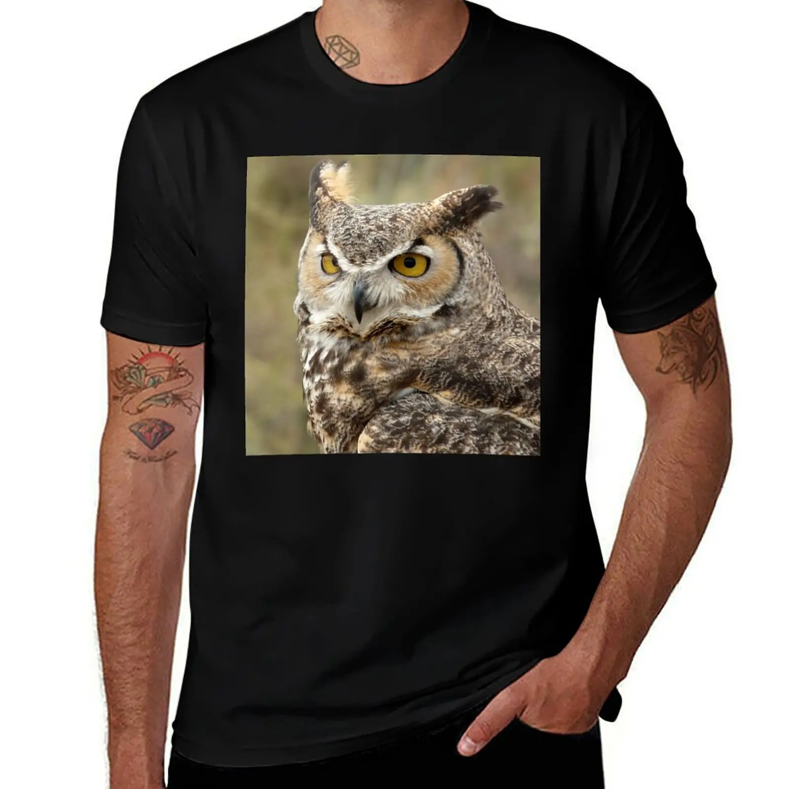 

t g Owl shirts T-Shirt for t for man The men cotton shirt T-Shirt slim shirts fit men t 100% man
