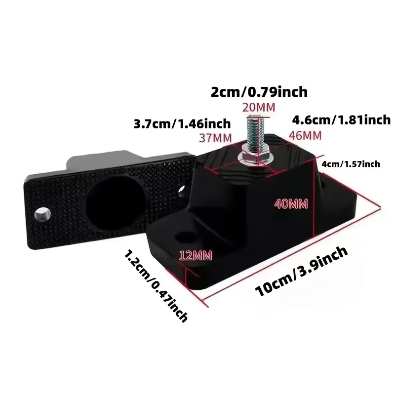 Air Conditioner Rubber Vibration Mounting Bracket Shock Absorbing Anti-Vibration Isolator Pads 8pcs Silent Buffering Accessories