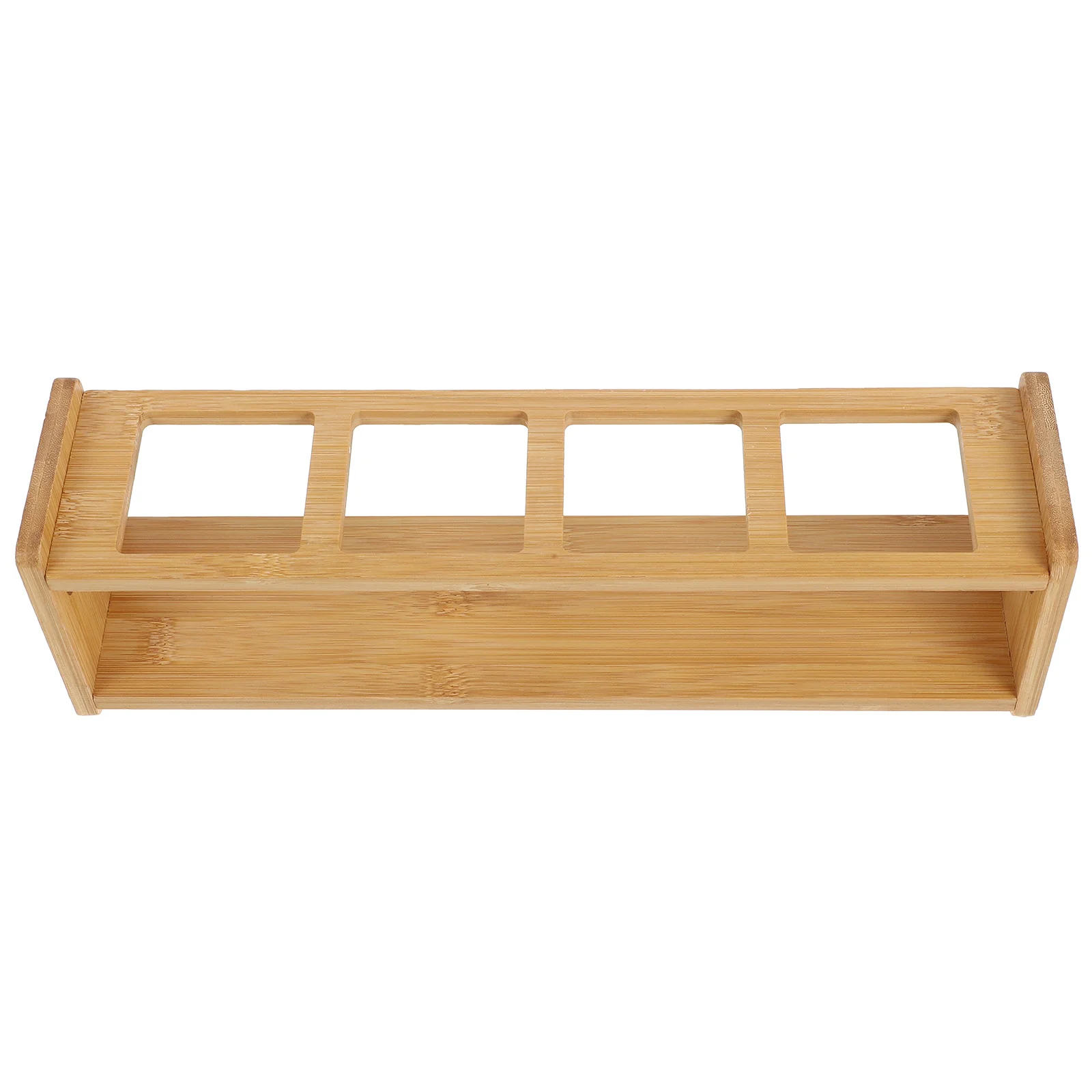 

1 Wooden Spice ganizer 2 Condiment Rack 3 Wooden 4 Easy Carry Holes 5 Kitchen Bottles Holder 6 Seasoning Bottle Shelf 7 Oil