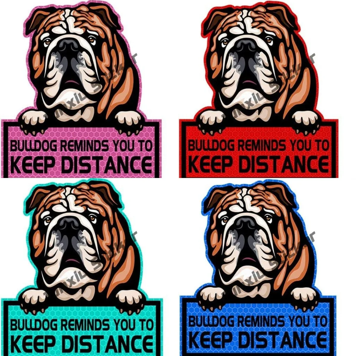 Caution Sign New Driver Series Reflective Decal Keep Distance Vinyl Stickers for Car Body Decoration