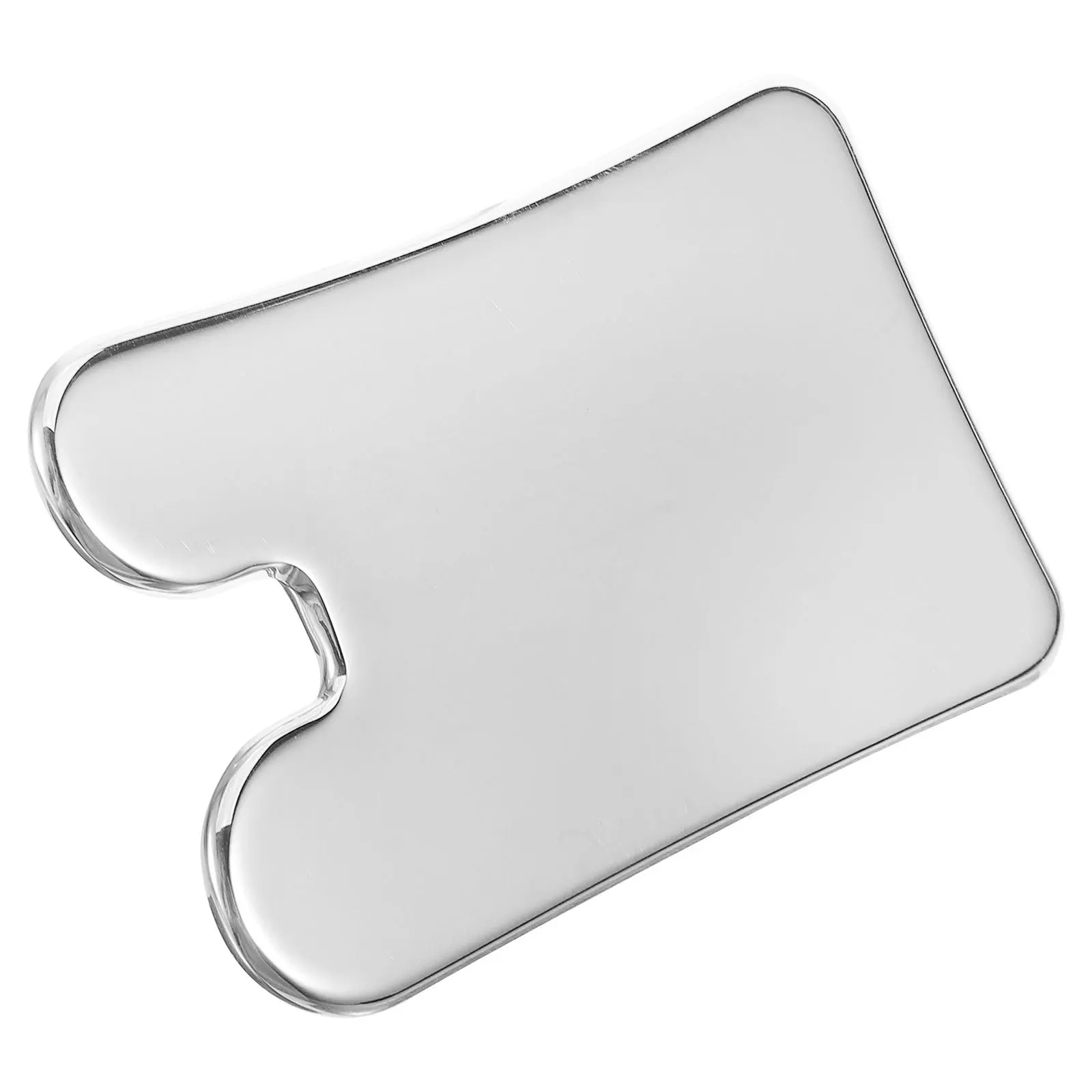

Stainless Steel Face Scraper Gua Sha Tool for Facial Massage and Scraping Board Relief Double Chin Reducer Fatigue Relaxation