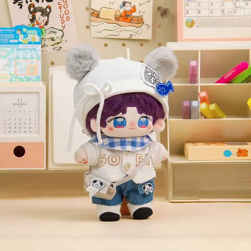 

20 см плюшевая кукла игра Love and Deepspace Rafayel Qi Yu Dress-up хлопковая кукла Fans Otome Game Send Friends Gift Stuffed Body Xmas