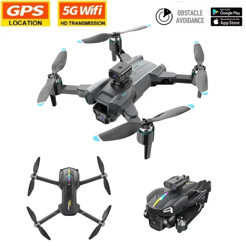 CS-15 WIFI FPV Drone Wide Angle HD 4K 1080P Camera Height Hold Foldable Quadcopter RC Helicopters Drones Kids Toys For Xiaomi