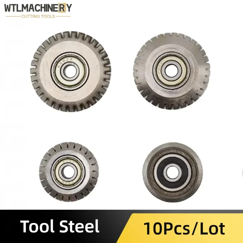 

10Pcs Peforating Disc Wheel For Offset Printing Machine Tool Steel