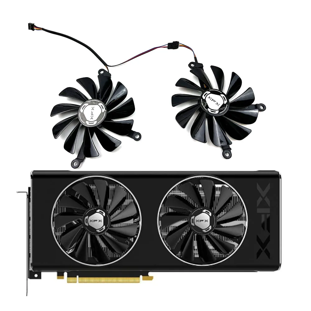 

XFX 4PIN 95mm CF1010U12S GPU Video Card Cooler Fan XFX Radeon RX 5700 XT 8GB THICC II Ultra/ 5700 8GB DD Ultra Graphics Card Fan