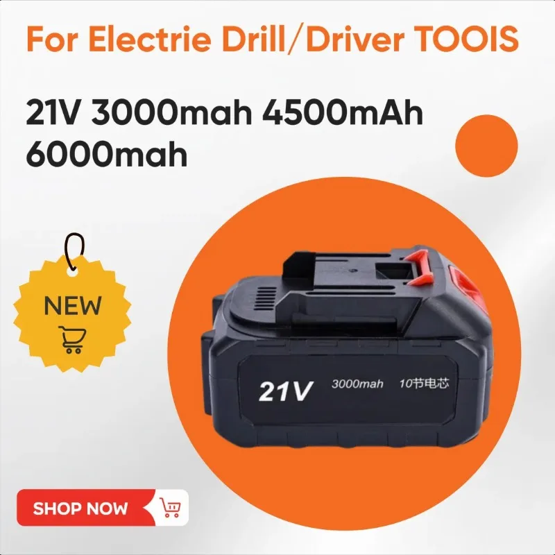 

21V 3000mah 4500mAh 6000mah for Makita Battery Pack 5S2P Li-ion Fast Charging Safety Certified for Electric Drill/Driver Tools