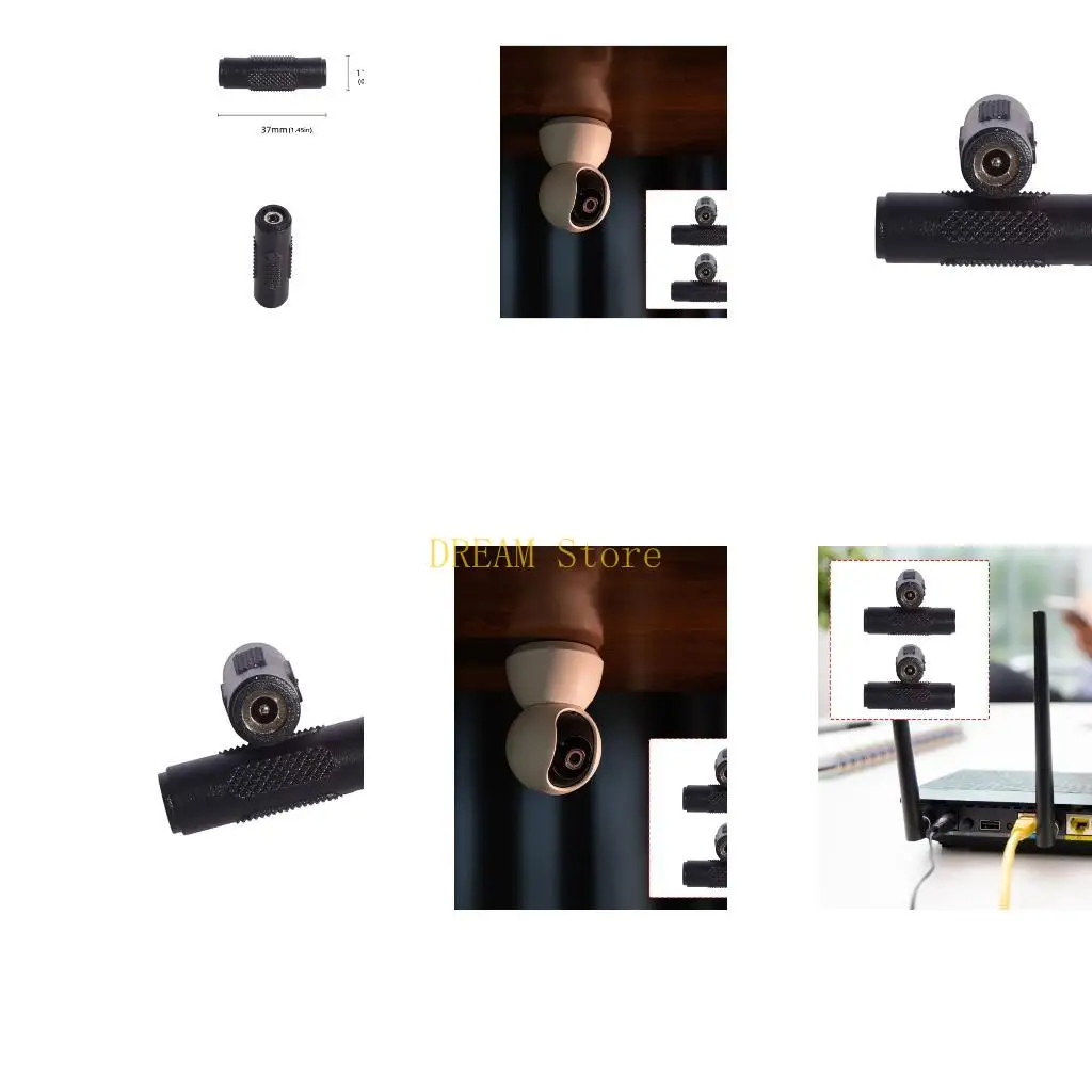 DC4.0 x 1.7 mm Female to Female Coupler 2 Pack for CCTV Power Cable Best Sale