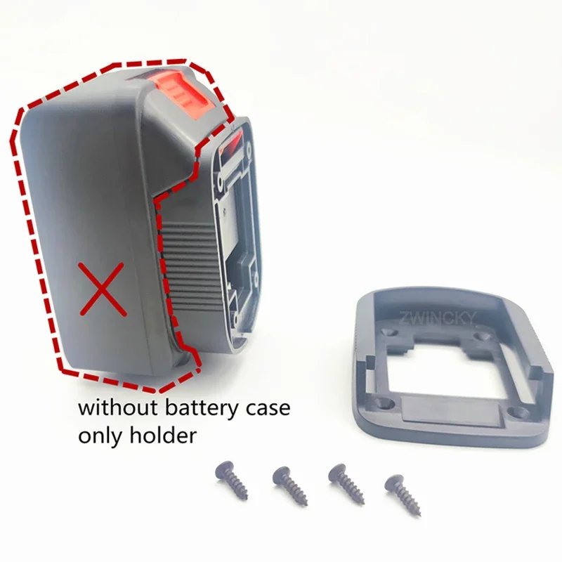 Adattatore batteria fai-da-te Convertitore Staffa di fissaggio Base batteria Testa di ricarica Shell per accessori morsettiera batteria Makita 18V