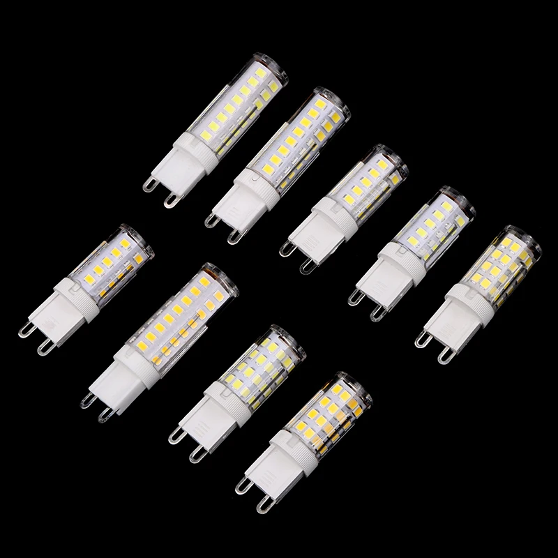 Household High Bright G9 LED Light Bulb 3W 5W 7W 220V Lamp Constant Power Light LED Lighting G9 2835 SMD Bulbs Spotlight