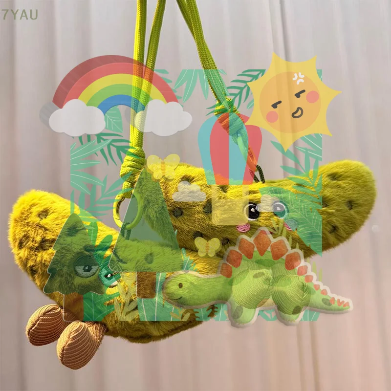 

Креативные забавные плюшевые подвески-куклы из серии «Огурец» для рюкзаков, украшения, подарки