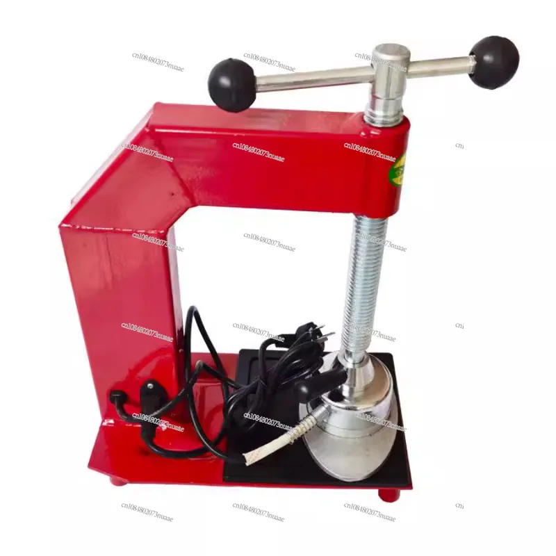 Timed temperature control tire repair machine