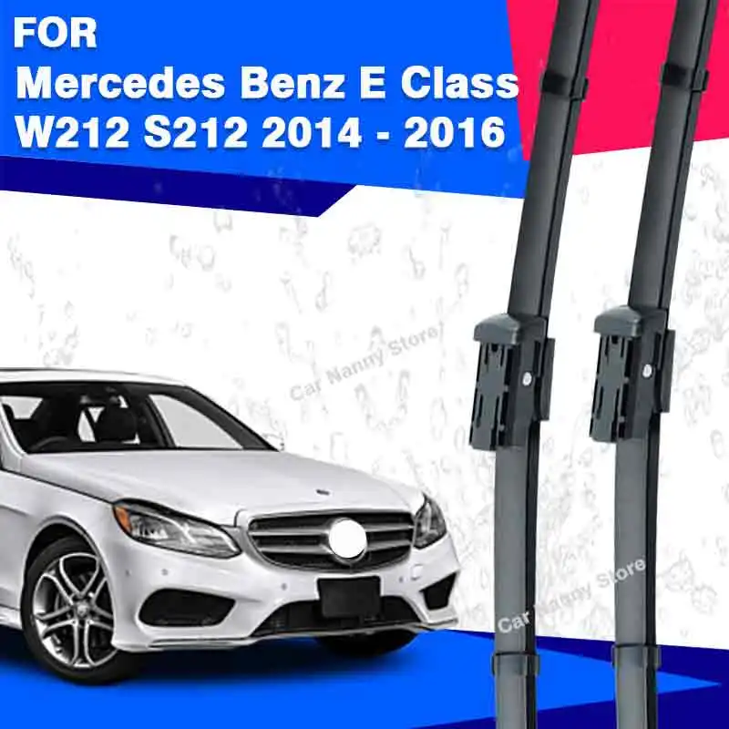

For Mercedes Benz E Class W212 S212 2014 2015 2016 Facelift Front Wiper Blades Accessories Windshield E250 E300 E350 E400 E550