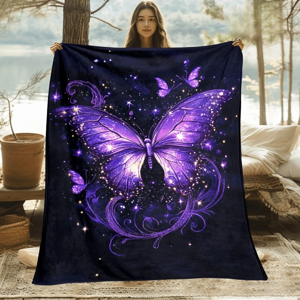 Blanket german shepherd dog sketch print throw blanket realistic pet animal decorative cover for couch bedroom travel camping