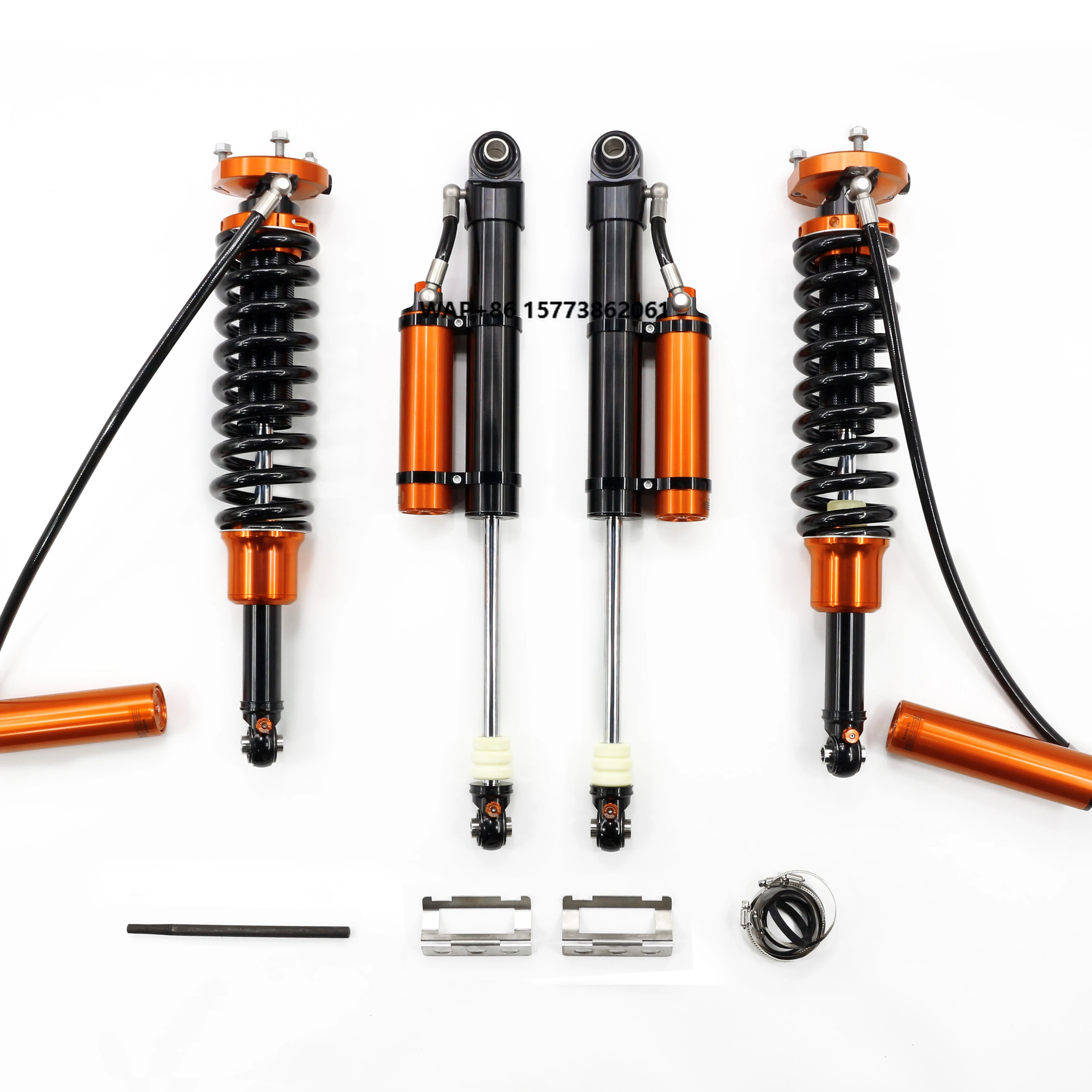 

Poer Manual Compression and Reboud Adjustable 2 Inch Lift Kit Shock Absorber Suspension Set