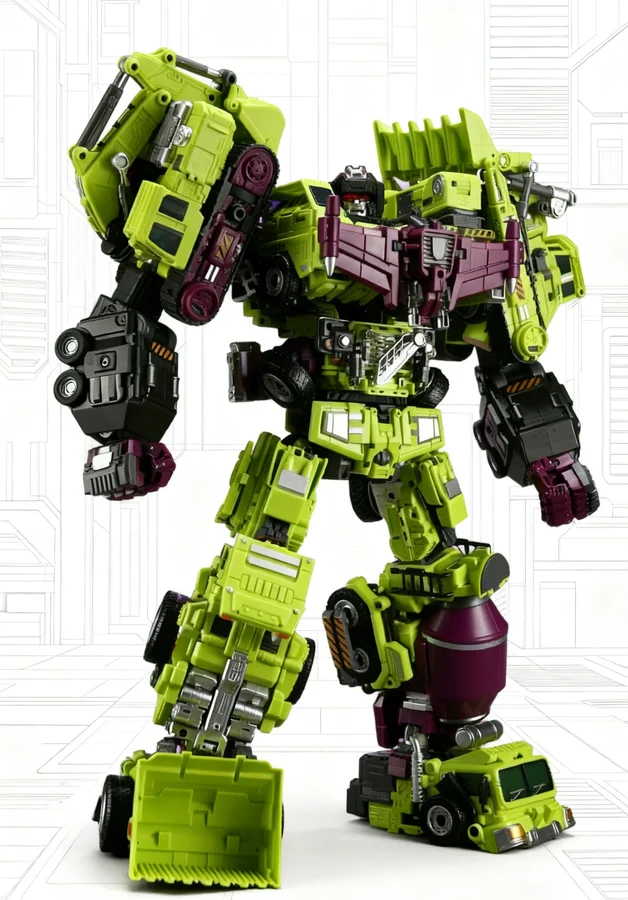 JINBAO NBK Devastator Predaking GT Meesterwerk Transformatie Action Figure Speelgoed Film Model G1 6IN1 Vervorming Auto Robot