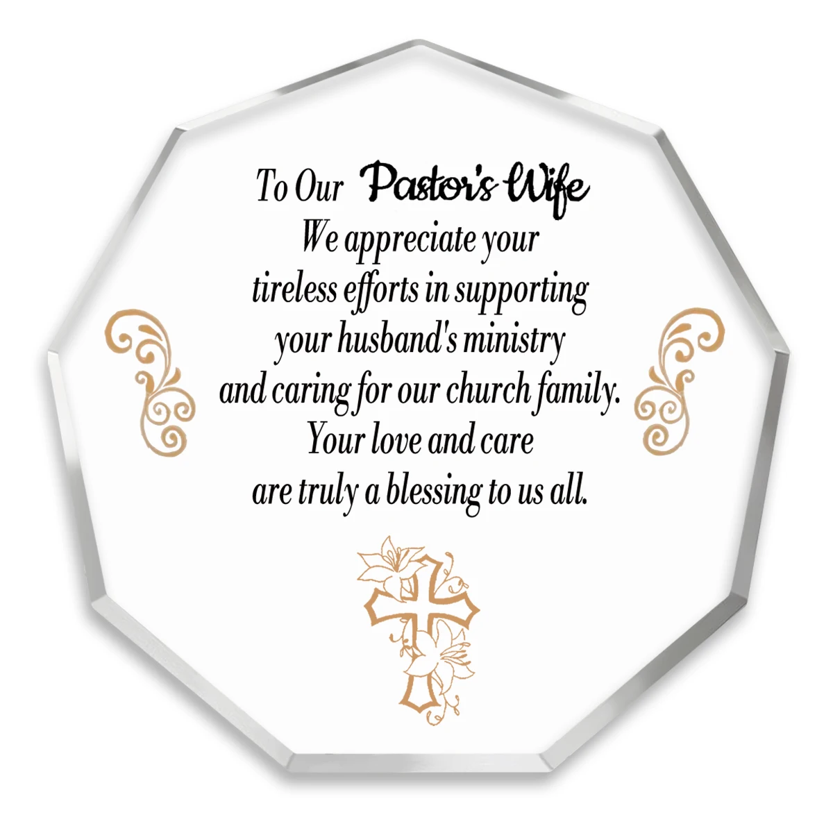Gifts To Pastor's Wife For Pastor Appreciation Day, Acrylic sign Plaque Pastor Appreciation Gifts, Acrylic Plaque Decor For Home