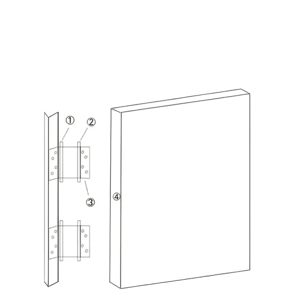 Heavy Duty Stainless Steel Spring Hinge Double Action Automatic Return Door Hardware Silent Pivot For Industrial Gates