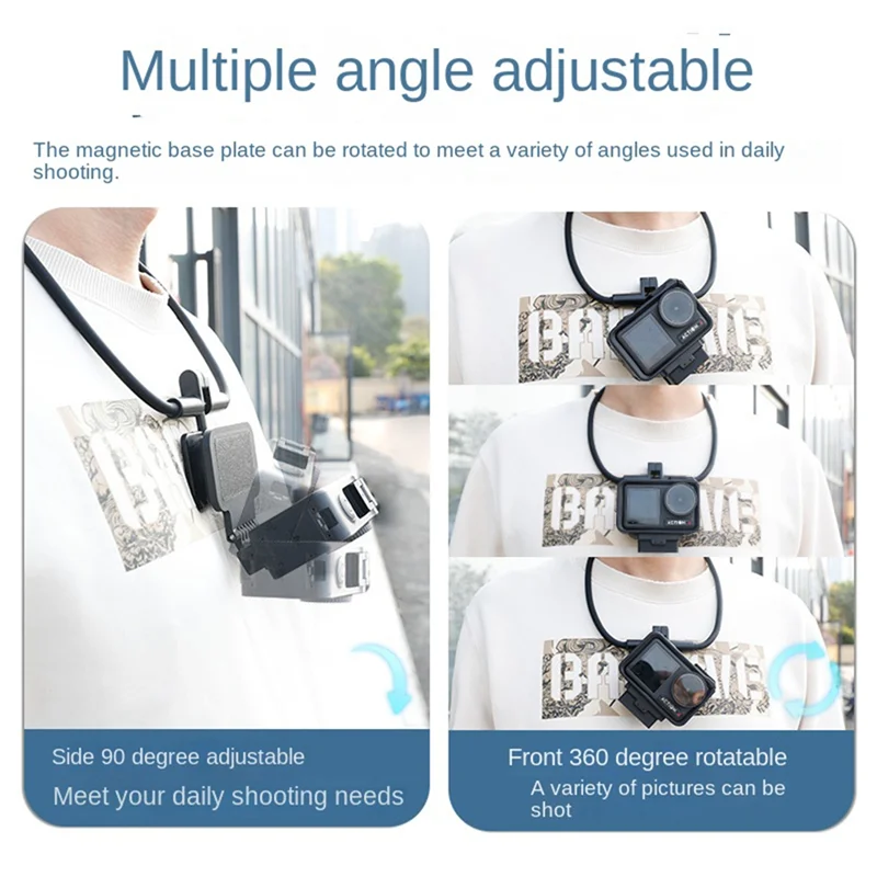 카메라 액세서리 가슴 스트랩 홀드 마운트 브래킷 카메라 마그네틱 퀵 릴리스 브래킷