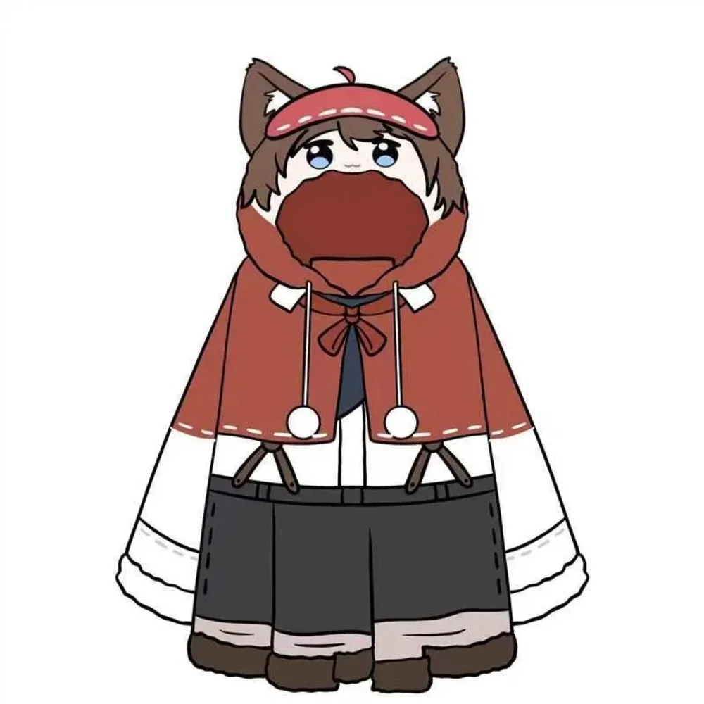 

Game Identity Ⅴ Edgar Valden Painter Cloak Plush Cloa Furry Blanket Cosplay Costume Soft Cap Hoodie Hallowmas Gifts