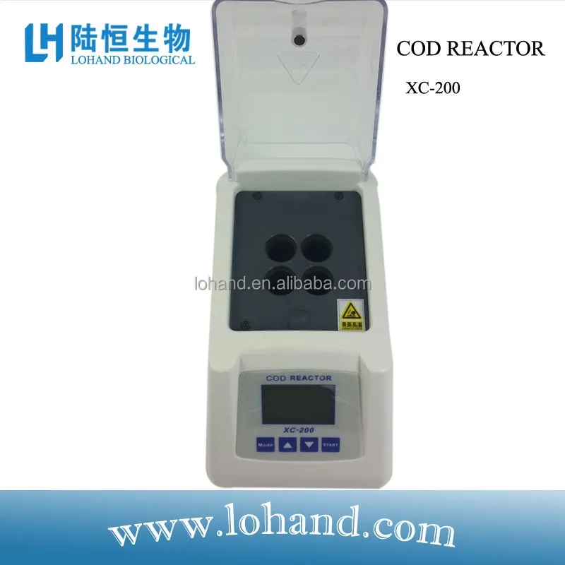 แบบพกพาอัจฉริยะ COD Meter 4 Vials Cod Analyzer ห้องปฏิบัติการเครื่องมือ XC-200 COD Reactor พร้อม Fast Test