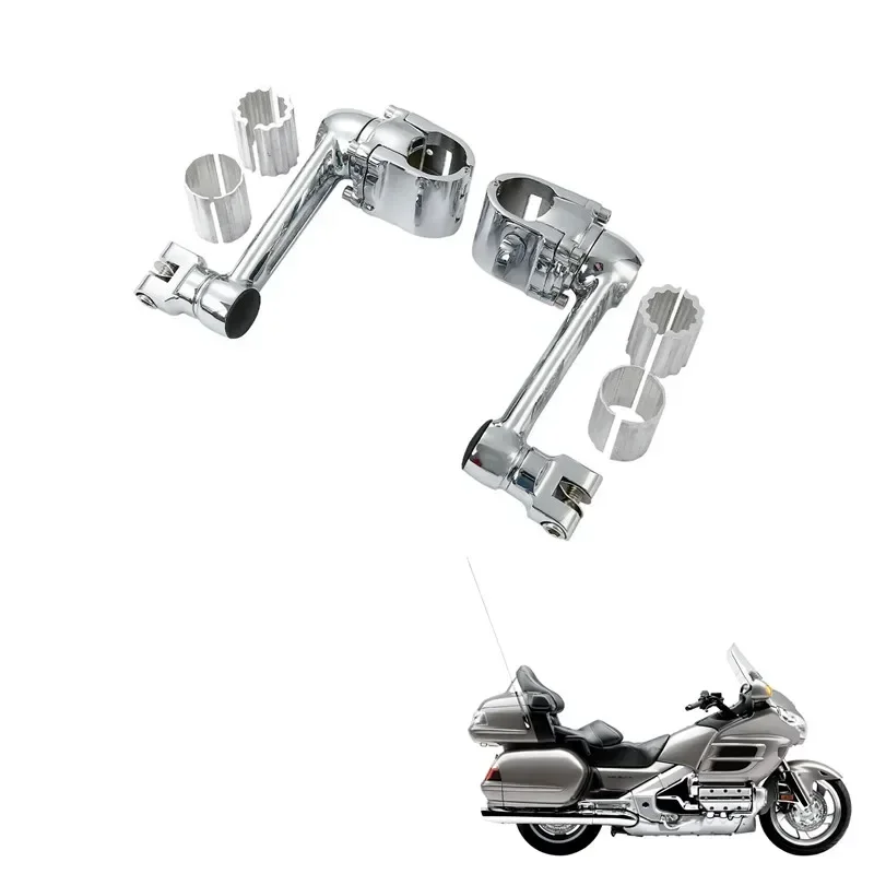 Footrests Foot Peg Mounts For Honda Gold Wing 1800 GL1800 22mm 30mm 35mm Motorcycle Acsessories Accessory Parts