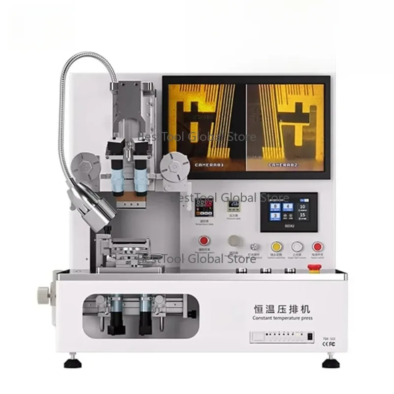 T-BK-502 C-OF Bonding Machine LCD Touch Flex Change Repair Machine Screen Cable Repair Constant Temperature Hot Repair Machine