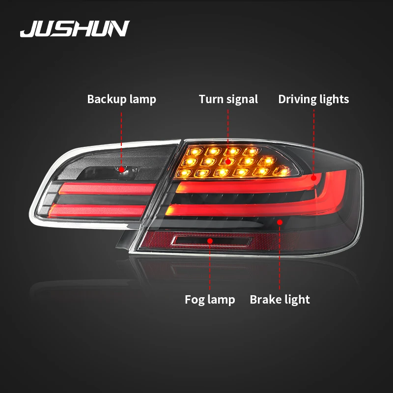 Car LED Tail Light Assemblies For BMW 3 Series E92 2006-2013 LED Taillight Assembly Dynamic Signal Lamp Turn Signal Light