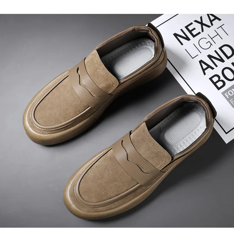 Neue Herbst Atmungsaktive Herren-Slipper-Set Modische Jugend-Freizeitschuhe Herrenschuhe – Detail 6
