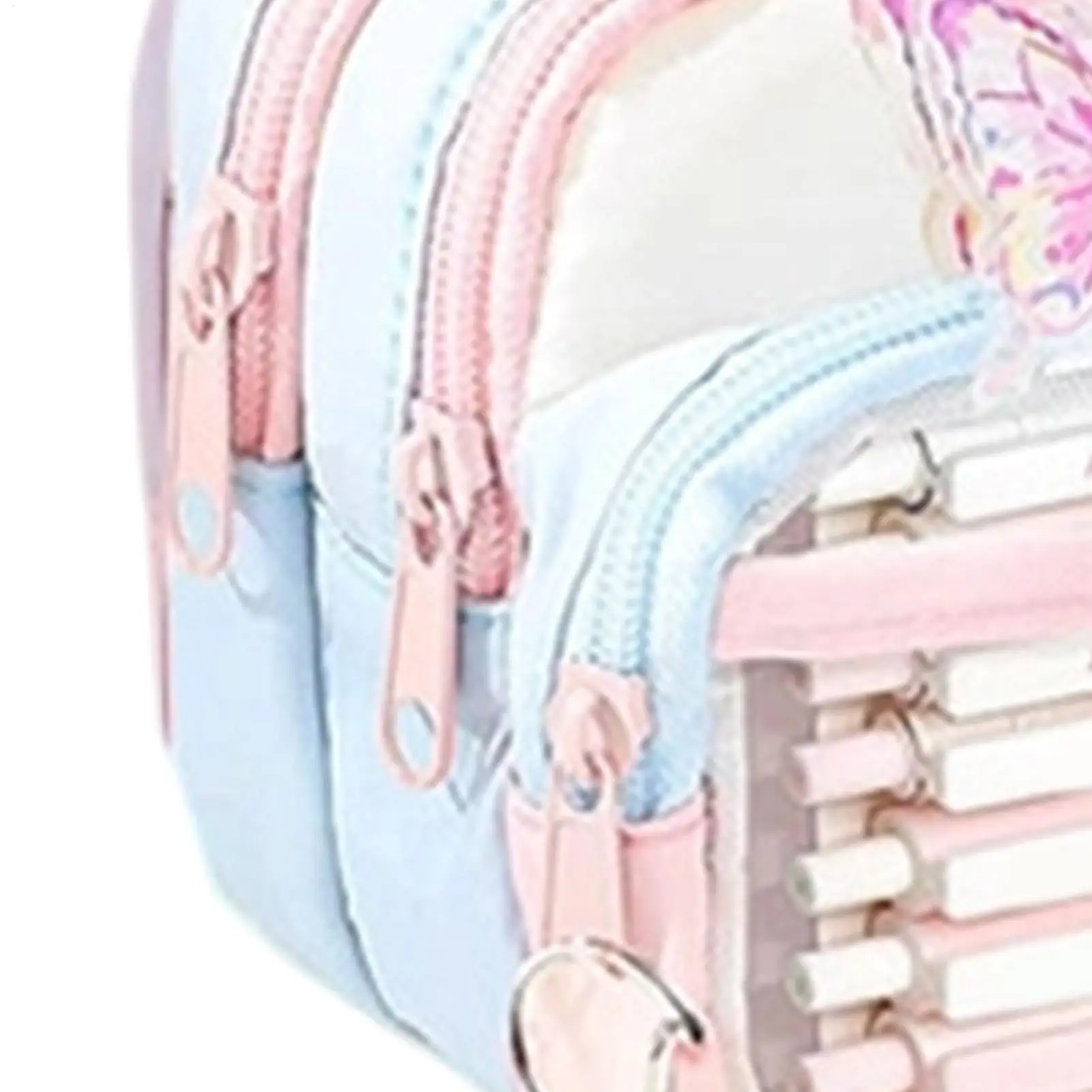 

Большой пенал, художественный многофункциональный контейнер, пенал большой емкости для школьников средней школы, молодежи для девочек