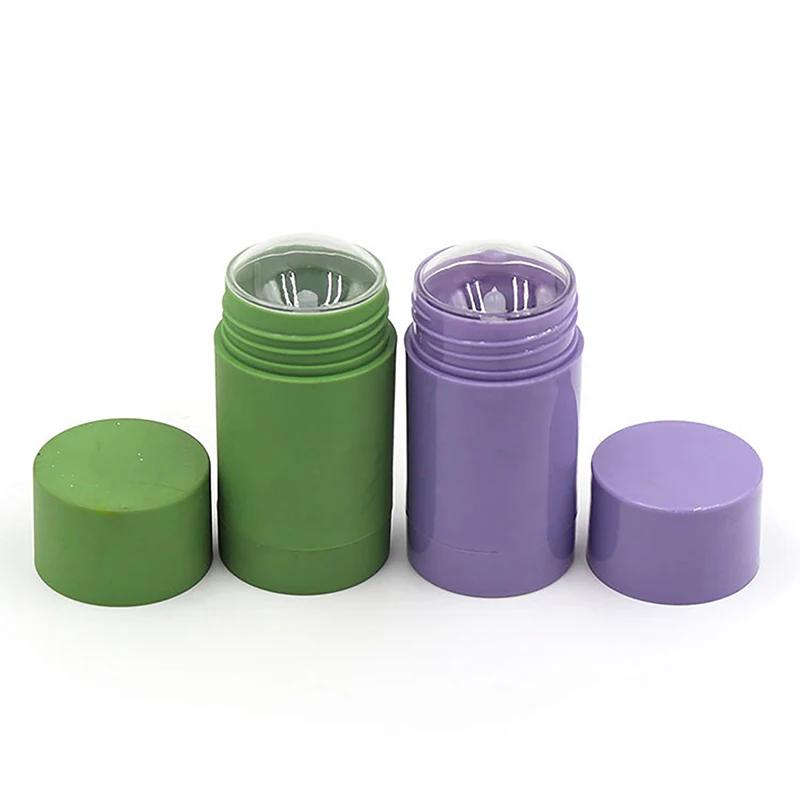 40g Empty Deodorant Containers Refillable Plastic Twist-Up Bottle For DIY Natural Crystal Deodorant Stick Cosmetics Tube