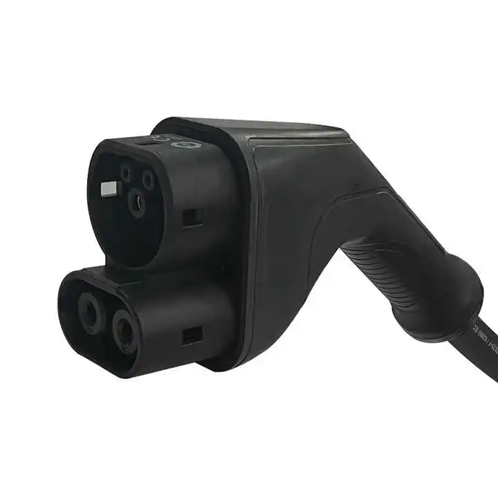 

Electric Vehicle Fast Charger Plug Connector CCS2 Type 2 IEC 62196-2 80A-200A DC EV Charging G-un Cable