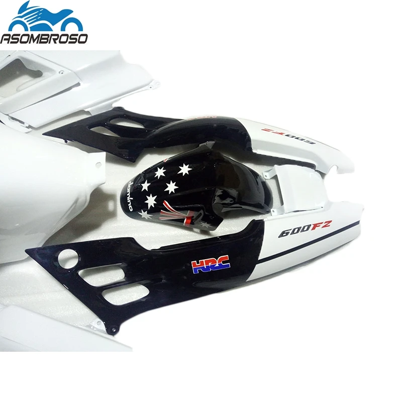 Suitable For Honda CBR600 F2 1991 1992 1993 1994 Motorcycle Fairing Kit cbr 600 91 92 93 94 White Black Bodywork fairings WY102