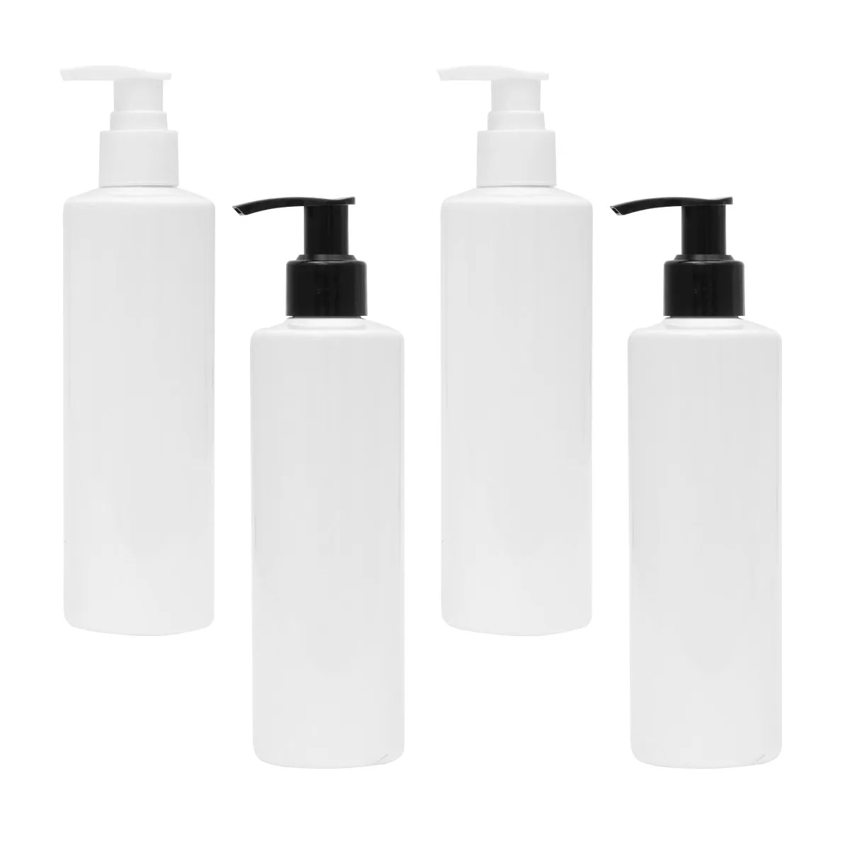 

5Pcs Plastic Travel Bottles Refillable Containers Portable Storage Pump Bottles for Lotion Cream Shampoo Toiletries