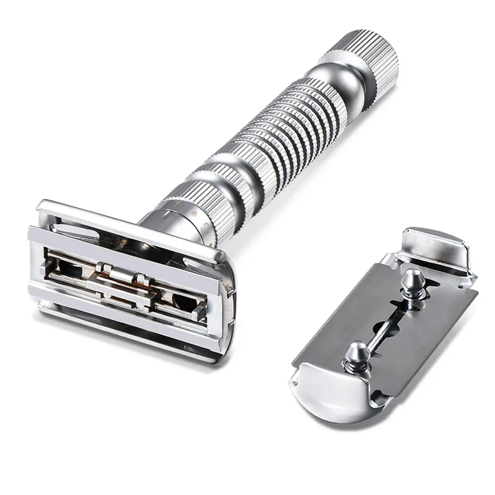Whityle 206 Glide Pro 6 Adjustable Shaving Shaver For Men Beard Care One Blade 360 Classic Razor with Portable Travel Box