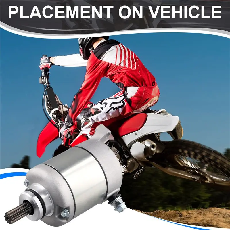Practical 31200-KSC-671 Motorcycle Engine Parts Starter Motor For Honda CRF250X 2004-2017 CCW Europe Standard Enduro Motocross