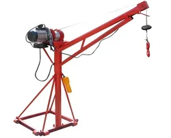 500kg Customized Small Mobile Crane Hoist/ Portable Outdoor Electric Hoist Lift