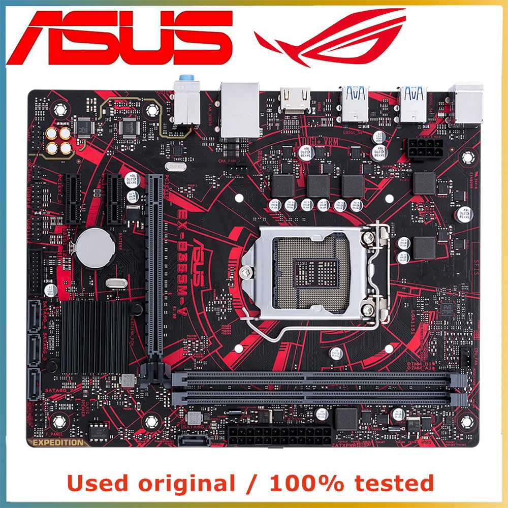 For ASUS EX-B365M-V B365M-V LGA1151 B365 Motherboard