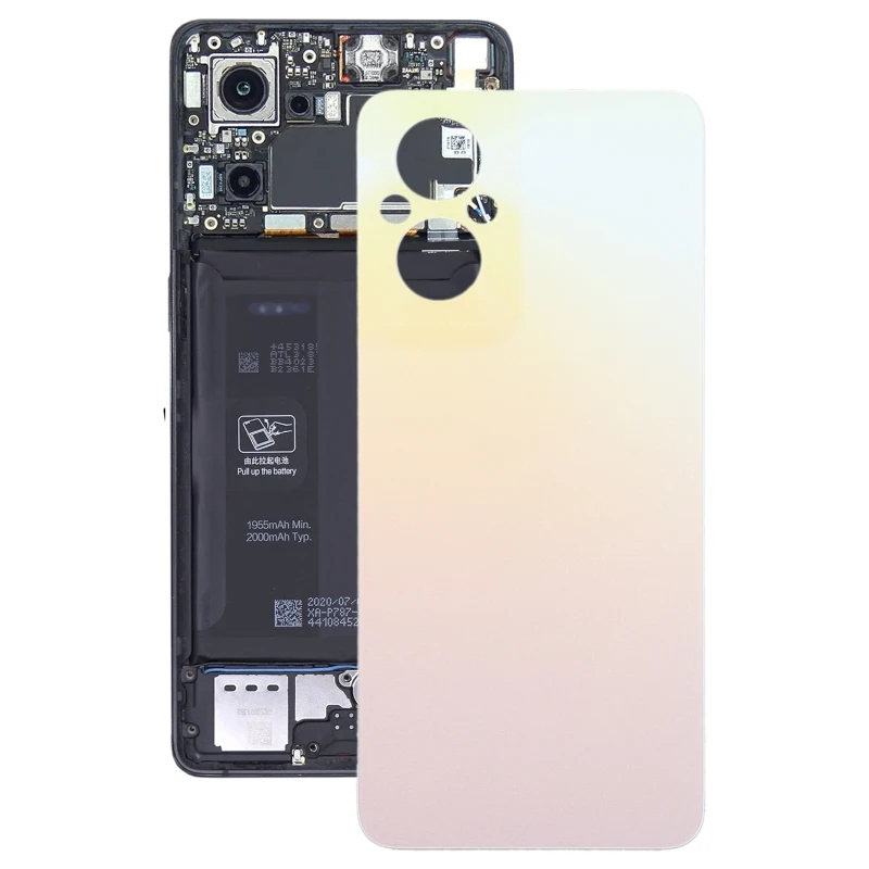 

Original Battery Back Cover for OPPO Reno8 Lite/Reno8 Z 5G Phone Rear Housing Case Replacement