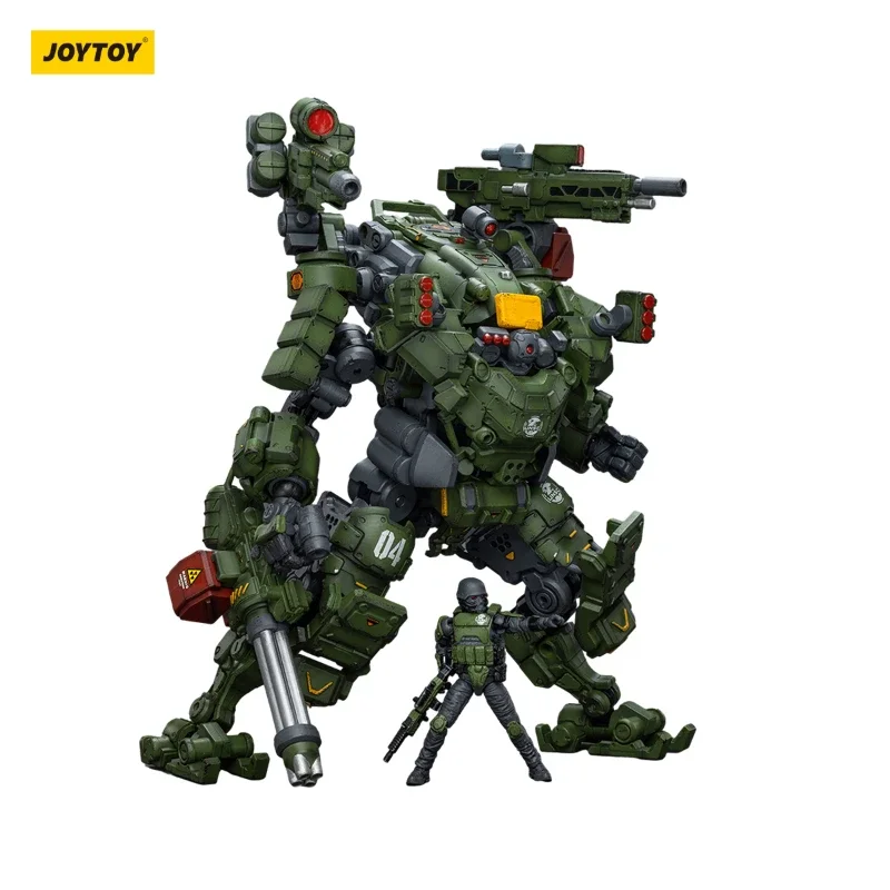 JOYTOY 1/25 Schaal Dark Source Serie JT6229 God of War-II 04 Zware Vuurkracht Defensie Mech Actiefiguren Collectie Model Speelgoed