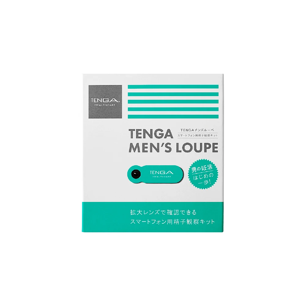 Tengamen Luppe Sperm Test Kit for observation kit Long Position Test Test TENGA Men's Loupe Sperm Monitoring Kit Long Position Test Checker