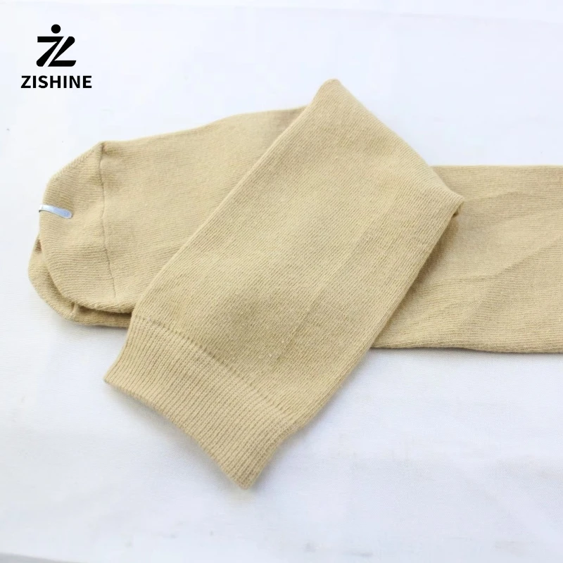 

Дышащий нейлоновый чехол для протеза, высокоэластичный защитный чехол для конечностей, ампулированных ниже колена, 1 шт., телесного цвета