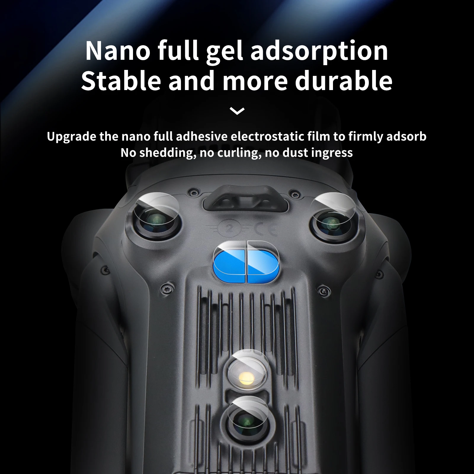 

For DJI Mavic 4Pro Lens Sensor Nano Film Anti-Scratch Anti-Fingerprint Protection Film Accessories