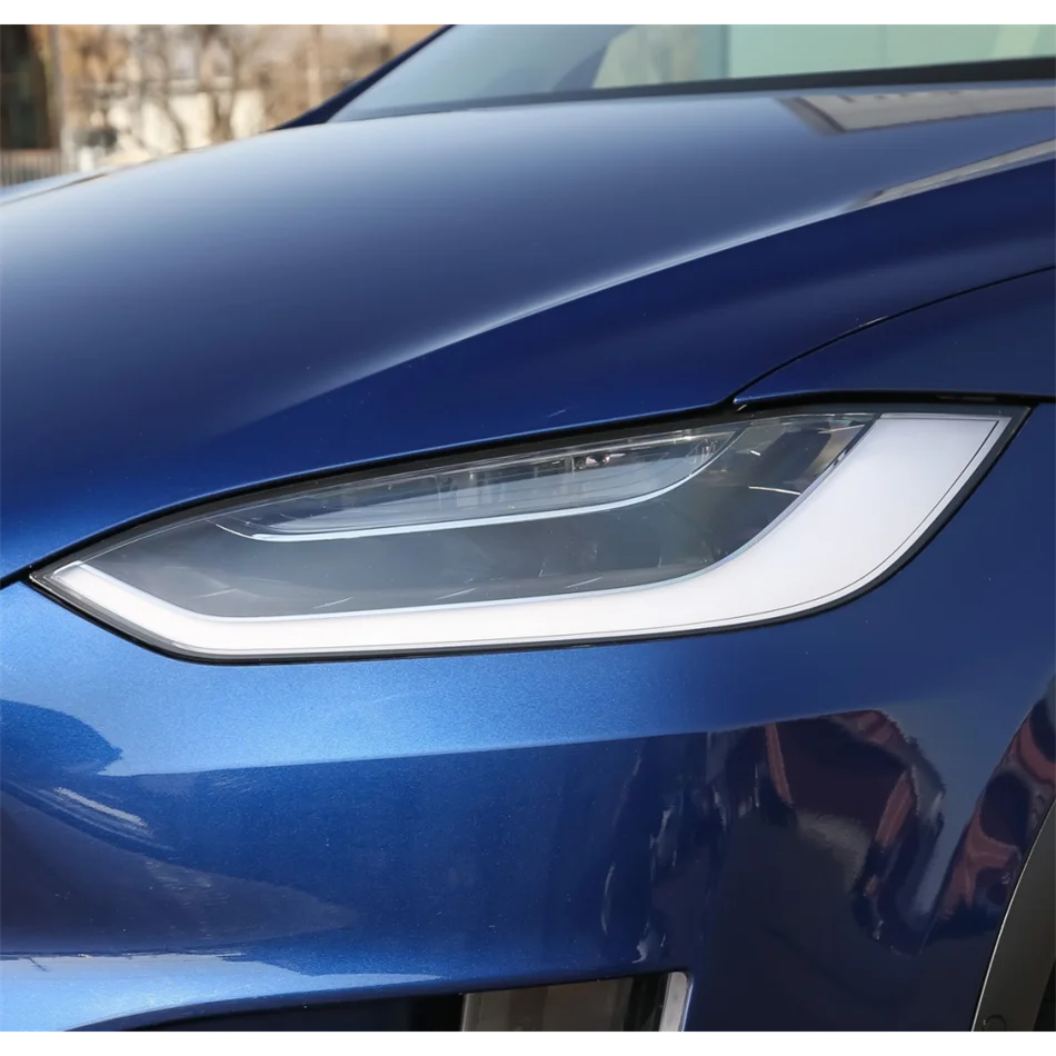 For Tesla Model X 2016 2017 2018 2019 2020 2021 2022 2023 Articles Cars Base Head Lamp Shell Back Casing Front Headlight Cover