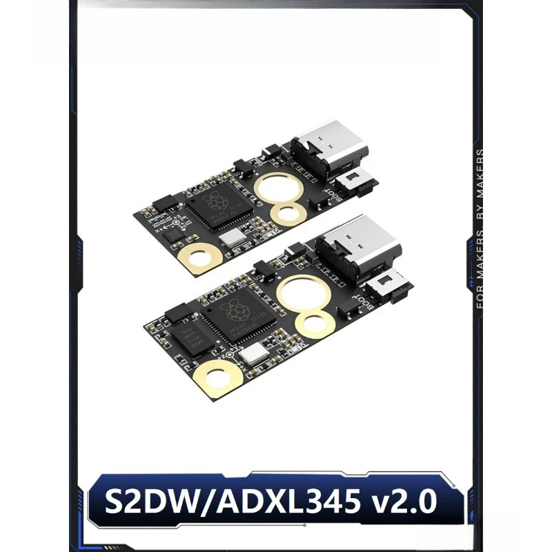 BIGTREETECH Triaxial Accelerometer ADXL345 S2DW, 3D Printer Klipper Input Shaping Resonance Compensation USB Accessory