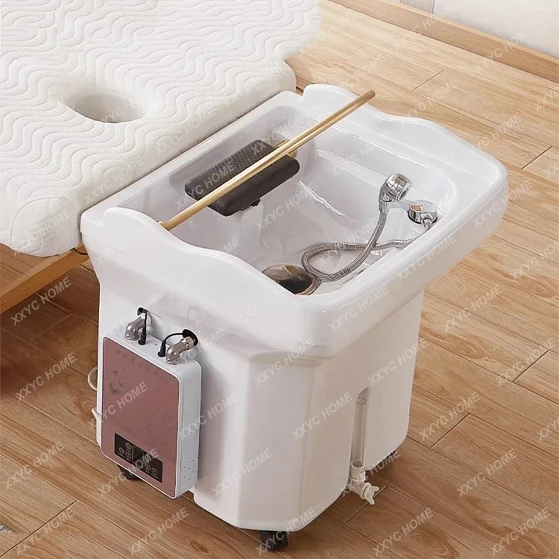 

Портативное кресло для шампуня, регулируемая терапевтическая головка, спа, оборудование для японских парикмахерских, кресло Lettino Massaggio, оборудование для салонов MQ50SC