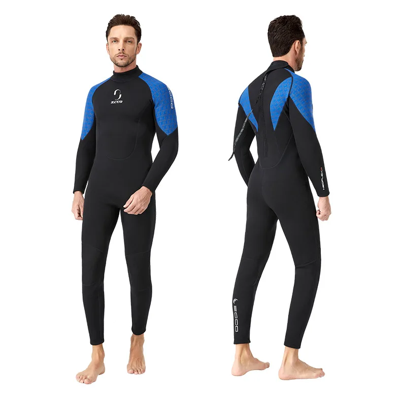 3MM Neoprene Wetsuit Thickened Men's Women's Surfing Scuba Diving One-piece Equipment Fishing Diving Clothing Equipment