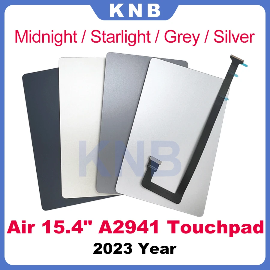 Panel táctil Original A2941 para Macbook Air Retina de 15 pulgadas, Trackpad A2941 con Cable, gris, plateado, Starlight Midnight, año 2023
