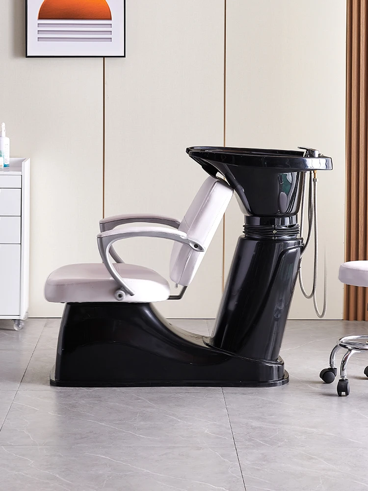 Luxury Japanese Style Shampoo Chair Adjust Shower Sink Shampoo Bed Hair Wash Comfort Salon Chaise De Coiffure Beauty Furniture