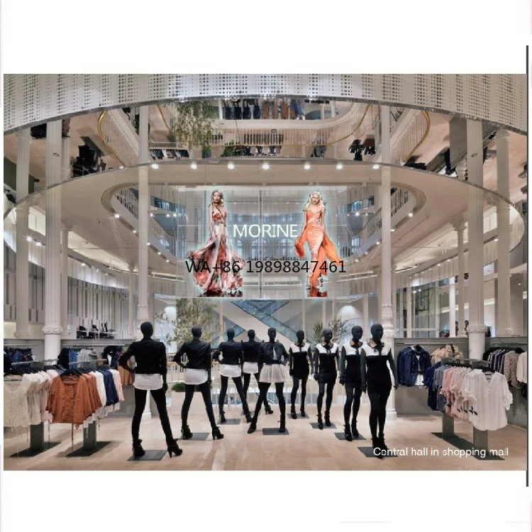 

LED VISUAL Indoor Outdoor P3.91 Transparente Curtain Window Glass LED Video Wall Display High Brightness Transparent LED Screen